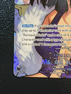 English | Ms. All Sunday (OP14-084) SP | OP-16 Time of Battle | One Piece Card - Image 5