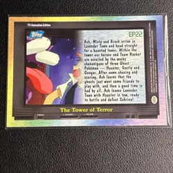 Pokemon Card - The Tower of Terror EP22 - TV Animation - Topps Series 2 - Image 3