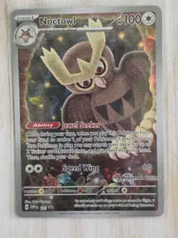 Noctowl - 141 (Pokemon Center Exclusive) 141 Sv: Scarlet & Violet Promo Card NM - Image 1