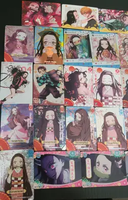 Nezuko Kamado Card Lot - Demon Slayer Anime CCG 30 Cards Waifu - Image 2