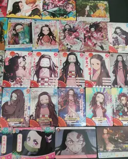 Nezuko Kamado Card Lot - Demon Slayer Anime CCG 30 Cards Waifu - Image 4