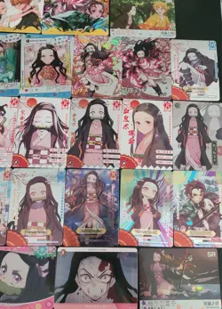 Nezuko Kamado Card Lot - Demon Slayer Anime CCG 30 Cards Waifu - Image 5