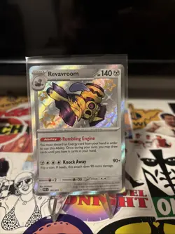 Revavroom #193/091 Shiny Holo Paldean Fates Pokemon TCG Cards - Image 1