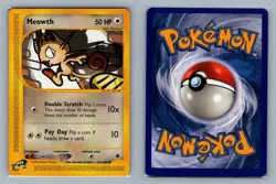 Meowth #121/165 Expedition Base Set Pokemon Card - LP - Image 1