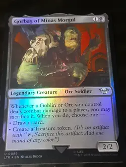 Gorbag of Minas Morgul FOIL , Lord of the Rings , LP, MTG ,FREE SHIPPING - Image 2