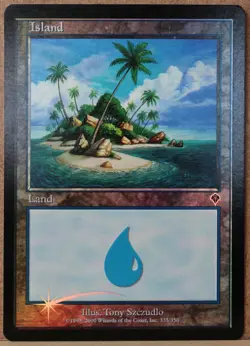 Island Foil 335 A x1 Invasion Magic the Gathering MTG - Image 1