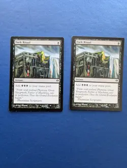 MTG Dark Ritual X2: Phyrexia vs The Coalition #18 – EX+ - Image 1