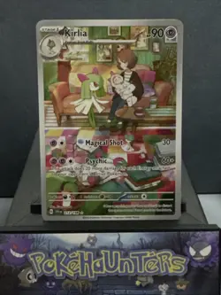 Pokemon Card Kirlia 212/198 Scarlet & Violet Base Illustration Rare Near Mint - Image 1