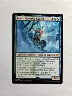 Lonis, Genetics Expert - Ravnica: Clue Edition MTG Plus Bonus Rare!!! - Image 1