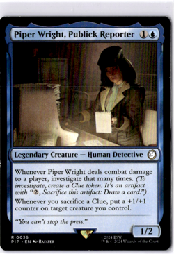 Piper Wright, Publick Reporter Universes Beyond: Fallout Regular - Image 1