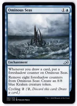 Ominous Seas IKO 61 Magic: The Gathering UC NM - Image 1