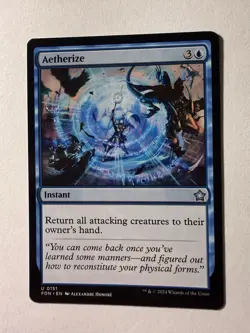 Aetherize FDN 151 Normal English NM - MTG Foundations - Image 1