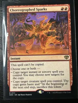 MTG Choreographed Sparks Secrets of Strixhaven Regular #111 - Image 1