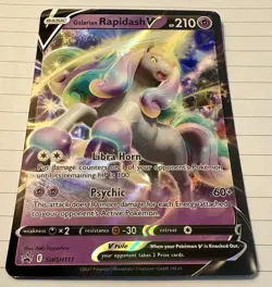 🦄 Pokemon TCG 🌈 Galarian Rapidash V - SWSH111 SWSH: Sword & Shield Promo | NM - Image 2
