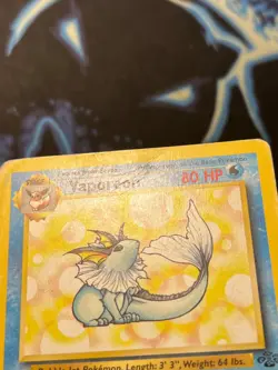 Vaporeon 28/64 Jungle Rare - WOTC Pokemon Card HP - Image 4