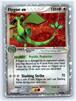 Flygon ex 94/108 Holo EX Rare Power Keepers Pokemon Light Play - Image 1