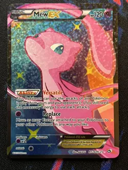 Mew EX (Full Art) RC24/RC25 Holo Legendary Treasures Pokemon NM/LP - Image 1