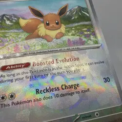 Holofoil - Eevee (Master Ball Pattern) - 074/131 / NM / English Pokemon TCG - Image 2