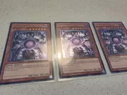 Yu-Gi-Oh! 3x Caius the Shadow Monarch Ultimate Rare TU03-EN000 Near Mint - Image 1