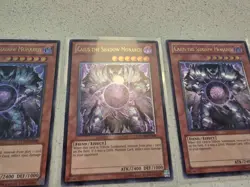 Yu-Gi-Oh! 3x Caius the Shadow Monarch Ultimate Rare TU03-EN000 Near Mint - Image 4