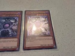 Yu-Gi-Oh! 3x Caius the Shadow Monarch Ultimate Rare TU03-EN000 Near Mint - Image 5