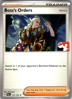 Boss's Orders Rare Prize Pack Series Cards 172/193 NM - Image 1