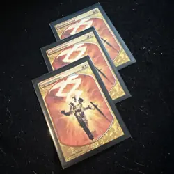 Lightning Helix. Textless. Player rewards Magic the Gathering Card. - Image 1