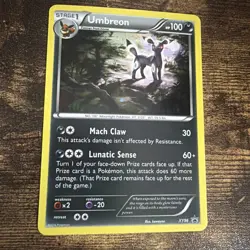 Pokemon TCG Umbreon XY96 XY Black Star Promo Holo Foil Card - Image 1
