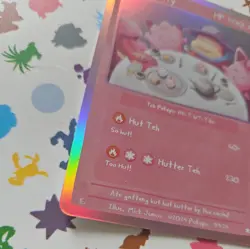 Pokepu Season 1 1st ed. Holo Teh Pahty Pokemon Fan Art card - Image 2