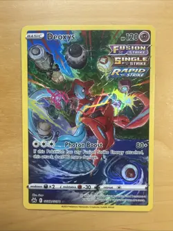 Pokemon TCG Deoxys Holo Card GG12/GG70 Crown Zenith Galarian Gallery NM/M - Image 1