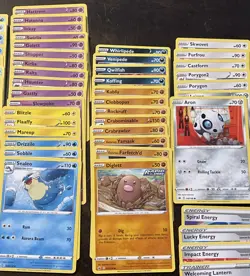 Pokemon Sword & Shield Chilling Reign FULL Common & Uncommon SET NM (89 Cards) - Image 3