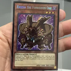 Exodia The Forbidden One BLGG-EN002 SECRET RARE NM FREE SHIPPING +Bonus Cards! - Image 1