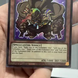 Exodia The Forbidden One BLGG-EN002 SECRET RARE NM FREE SHIPPING +Bonus Cards! - Image 2