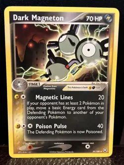 Pokemon Card - Dark Magneton EX Team Rocket Returns 39/109 - Image 1