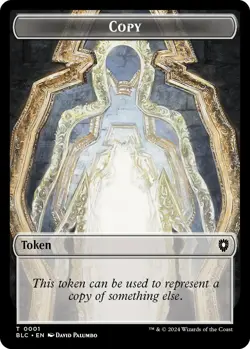 MTG Otter // Copy Double-Sided Token [Bloomburrow Tokens] Near Mint Magic - Image 2