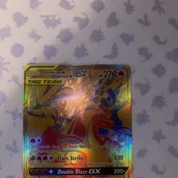 Pokemon TCG Reshiram & Charizard GX SM247 Promo Holo Card - Image 3