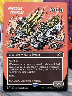 Guardian Sunmare (Borderless) 334 (R) MTG Aetherdrift (DFT) - Image 1