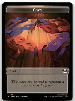 Dinosaur Soldier // Copy Double-Sided Token NM Teenage Mutant Ninja Turtles - Image 1