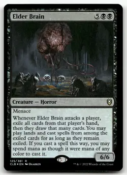 Elder Brain #125 (Foil) (NM) Baldur's Gate CLB Magic MTG - Image 1