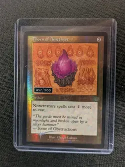 Thorn Of Amethyst Serialized 457/500 Foil Mtg Nm - Image 1