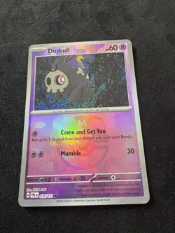 Pokemon TCG Duskull Prismatic Evolutions Card 035/131 Masterball English Edition - Image 1