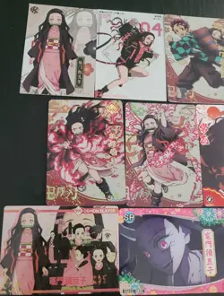 Nezuko Kamado Card Lot - Demon Slayer Anime CCG 15 Cards Waifu - Image 2