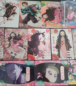 Nezuko Kamado Card Lot - Demon Slayer Anime CCG 15 Cards Waifu - Image 3