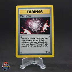 Max Revive Uncommon Gym Challenge 117/132 LP Pokemon - Image 1