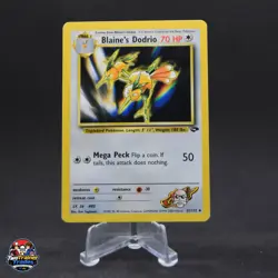 Blaine's Dodrio Uncommon Gym Challenge 032/132 LP Pokemon - Image 1