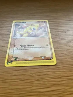 Pokemon Sandshrew 75/100 EX Sandstorm - LP - Image 2