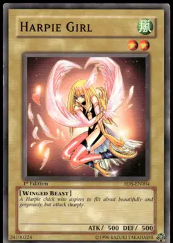 Harpie Girl Common Rise of Destiny RDS-EN004 1st Edition LP - Image 1