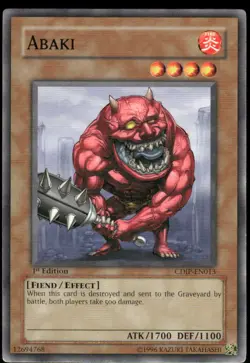 Abaki Common Cyberdark Impact CDIP-EN013 1st Edition LP - Image 1
