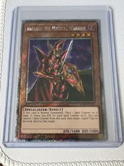 Breaker the Magical Warrior RA03-EN125 Platinum Secret Rare Yugioh LP - Image 1