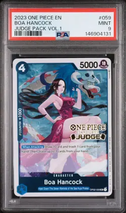 PSA 9 2023 ONE PIECE JUDGE PACK VOLUME 1 059 BOA HANCOCK - Image 1